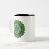 Duivelsval Tweekleurige Koffiemok (Voorkant links)