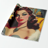  duivelsvrouw cadeaupapier (Uitgerold)