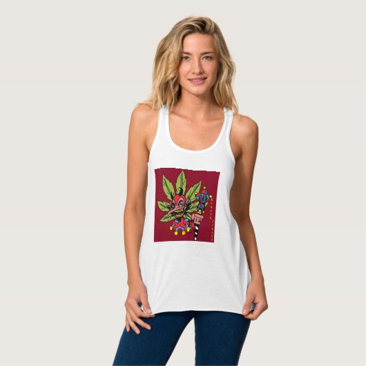 duivelswier tanktop (Volledige Voorkant)