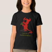 Duivelszorg voor een DEMONstraton? Tri-Blend Shirt (Voorkant)