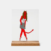 duiveltje acryl bord (Voorkant)