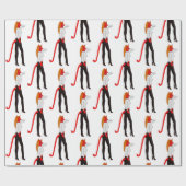 duiveltje cadeaupapier (Vlak)