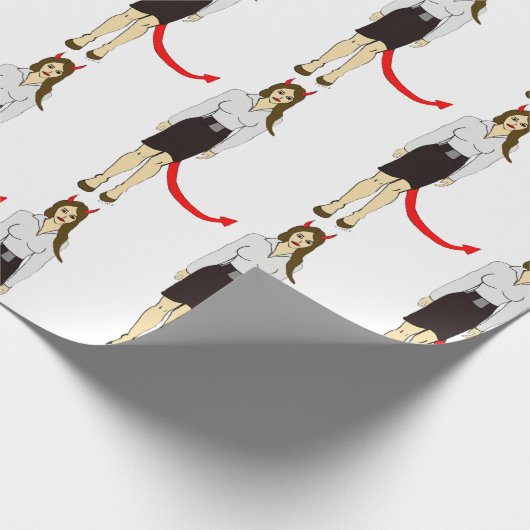 duiveltje cadeaupapier (Hoek)