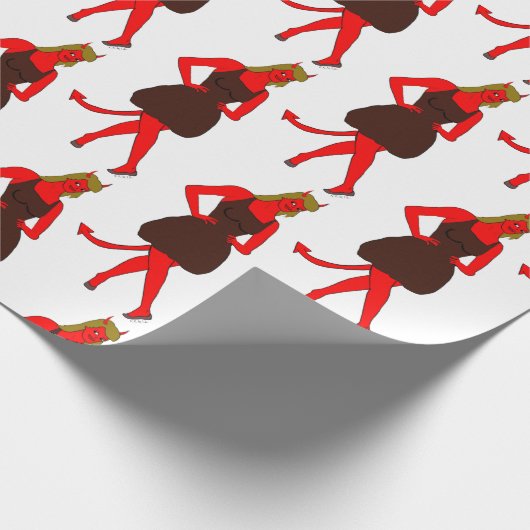 duiveltje cadeaupapier (Hoek)