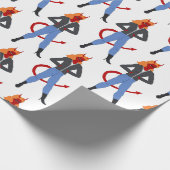 duiveltje cadeaupapier (Hoek)