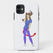 duiveltje Case-Mate iPhone case (Achterkant)
