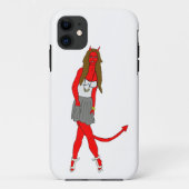 duiveltje Case-Mate iPhone case (Achterkant)