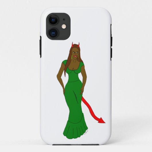 duiveltje Case-Mate iPhone case (Achterkant)