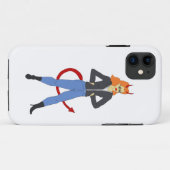 duiveltje Case-Mate iPhone case (Achterkant (horizontaal))