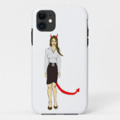 duiveltje Case-Mate iPhone case (Achterkant)