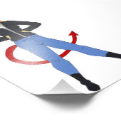 duiveltje foto afdruk (Hoek)