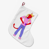 duiveltje grote kerstsok (Voorkant (Hangend))