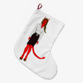 duiveltje grote kerstsok (Voorkant (Hangend))