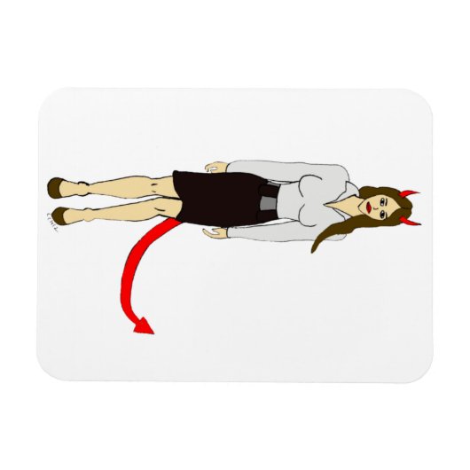 duiveltje magneet (Horizontaal)