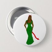 duiveltje ronde button 7,6 cm (Voorkant /achterkant)