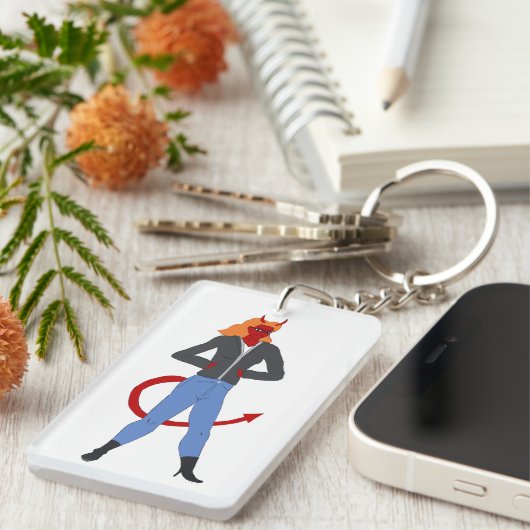 duiveltje sleutelhanger (Voorkant Rechts)