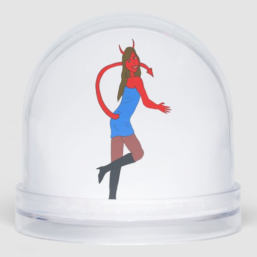 duiveltje sneeuwbol (Voorkant)