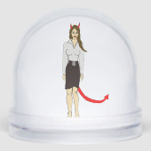 duiveltje sneeuwbol (Voorkant)