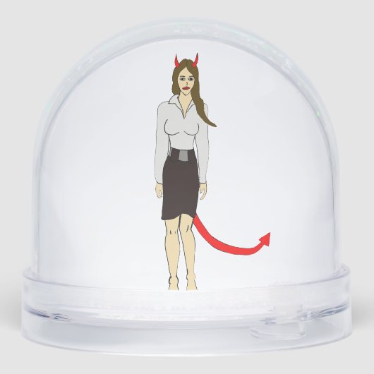 duiveltje sneeuwbol (Achterkant)