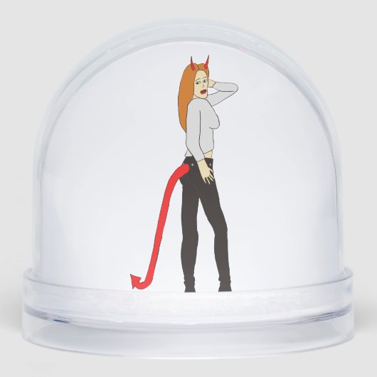 duiveltje sneeuwbol (Voorkant)