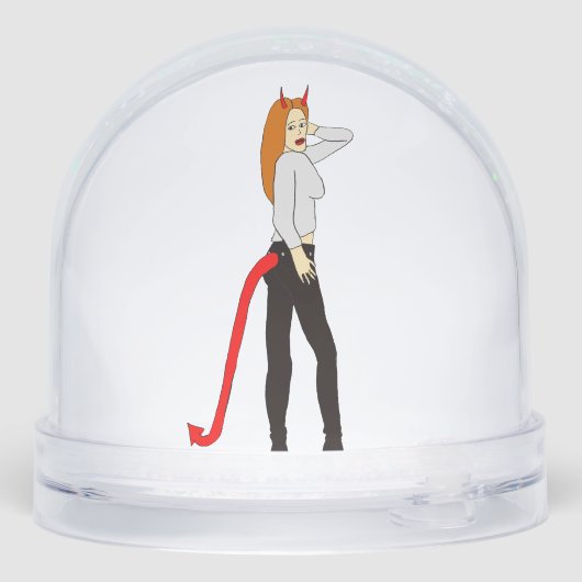 duiveltje sneeuwbol (Achterkant)