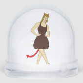 duiveltje sneeuwbol (Achterkant)