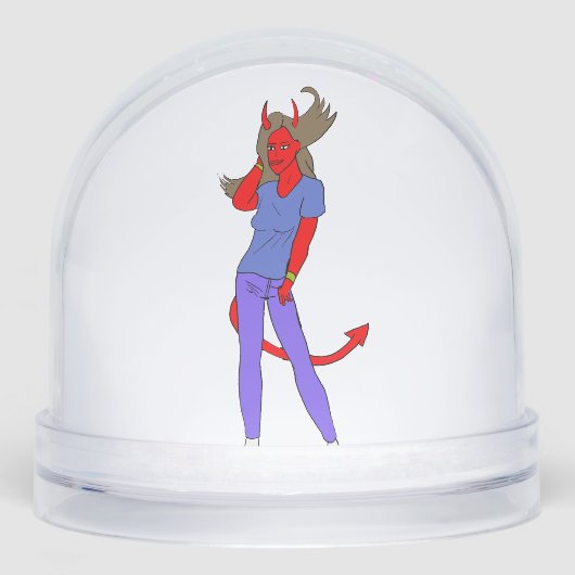 duiveltje sneeuwbol (Voorkant)