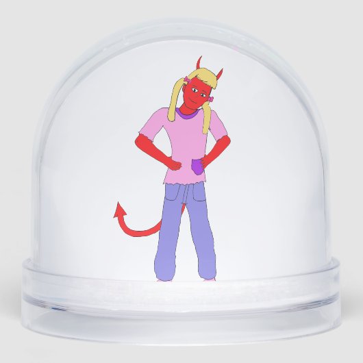 duiveltje sneeuwbol (Voorkant)