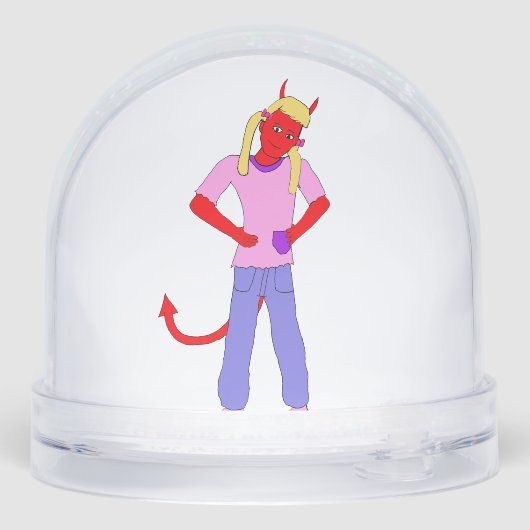 duiveltje sneeuwbol (Achterkant)