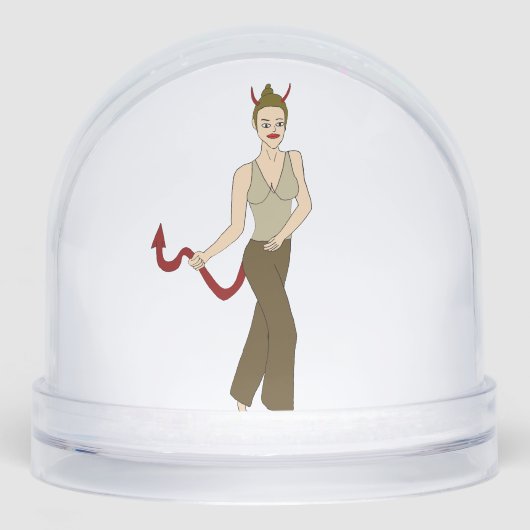 duiveltje sneeuwbol (Voorkant)