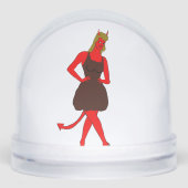 duiveltje sneeuwbol (Voorkant)