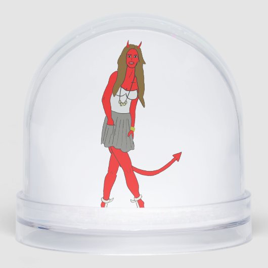 duiveltje sneeuwbol (Voorkant)