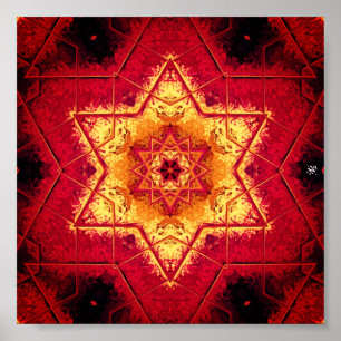 Duivelvloer - patronen poster