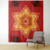 Duivelvloer - patronen wandkleed (In situ)