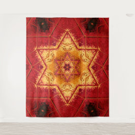 Duivelvloer - patronen wandkleed