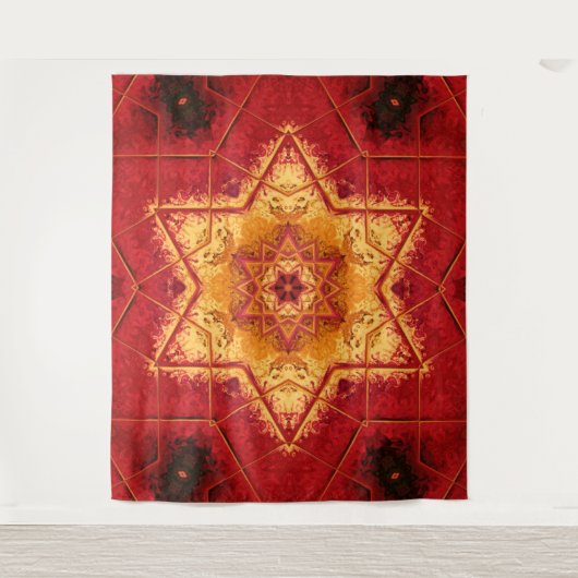 Duivelvloer - patronen wandkleed (Voorkant)