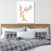 Duivelwand Canvas Afdruk (Insitu (Slaapkamer))