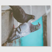 duiven cadeaupapier (Vlak)