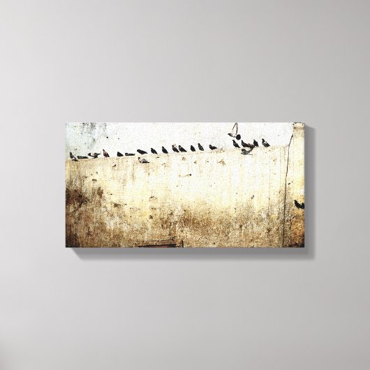duiven canvas afdruk (Voorkant)