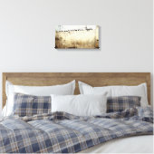 duiven canvas afdruk (Insitu (Slaapkamer))