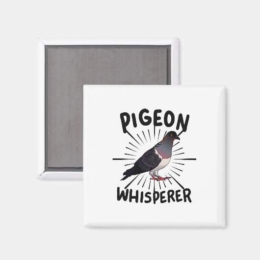 duiven - duivenduivel magneet (Voorkant / Achterkant)