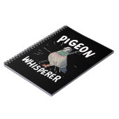 duiven - duivenduivel notitieboek (Linkerzijde)