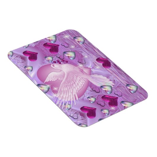 Duiven en harten magneet (Rechterzijde)