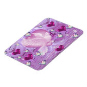 Duiven en harten magneet (Linkerzijde)