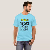 Duiven en Lobs maken zo grappig tennis T-shirt (Voorkant volledig)