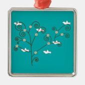 Duiven in een boom Ornament (Voorkant)