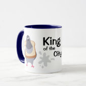 Duiven - Koning van de stad Mok (Voorkant links)