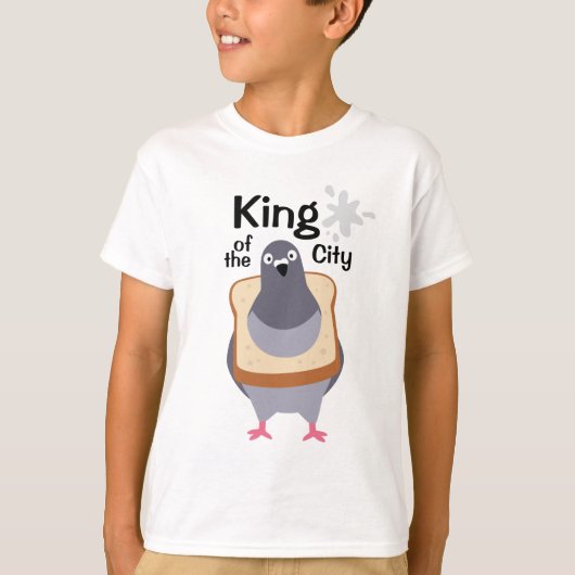 Duiven - Koning van de stad T-shirt (Voorkant)