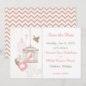 Duiven & Kooien - Save the Date (Voorkant / Achterkant)