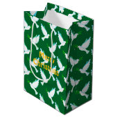 Duiven Medium Cadeauzakje (Voorkant Gekanteld)